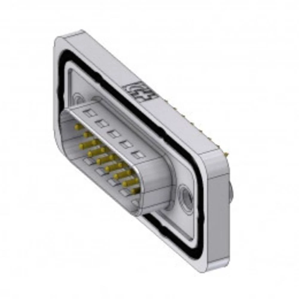 D-SUB utikač 180 ° Broj polova: 15 Lem, Pinovi DELTRON SWISS 1 ST slika