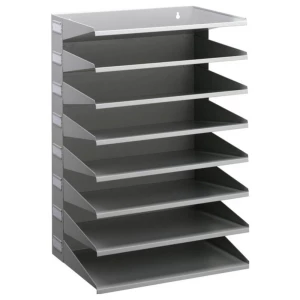 Durable ladica za sortiranje 336110 siva din a4 Broj pretinaca: 8 slika