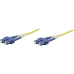 Staklena vlakna Svjetlovodi Priključni kabel [1x Muški konektor SC - 1x Muški konektor SC] 9/125 µ Singlemode OS2 1 m Inte