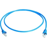 LAN (RJ45) Mreža Priključni kabel CAT 6A S/FTP 20 m Plava boja Vatrostalan, Bez halogena Telegärtner