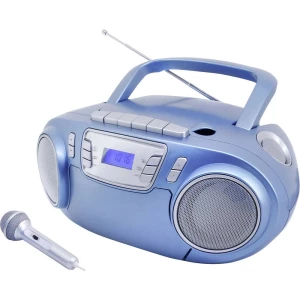 soundmaster SCD5800BL N/A ukw, USB, kaseta, radio snimač uklj. mikrofon plava boja slika