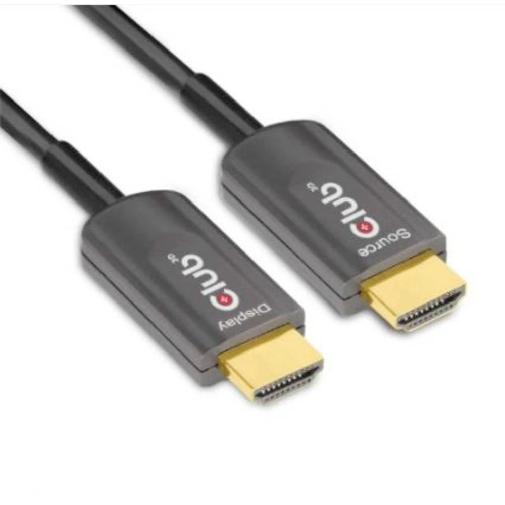 club3D HDMI priključni kabel HDMI A utikač 10.00 m crna CAC-1376 HDMI kabel slika