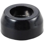 TRU COMPONENTS TC-11654304 nogica za uređaje pričvršćivanje vijcima, okruglo crna (Š x V) 11 mm x 6 mm 1 St.