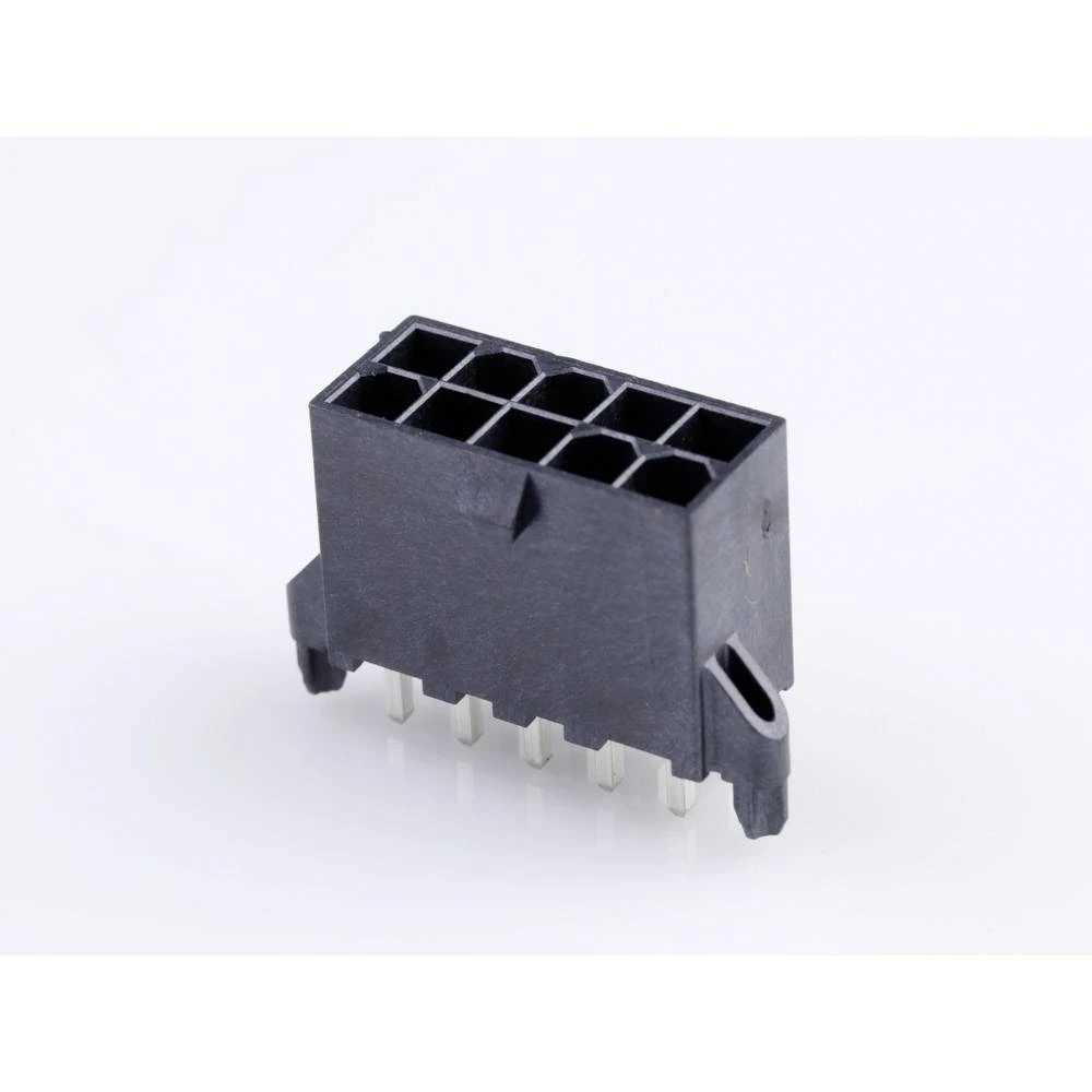 Molex ugradna standardna letva s muškim kontaktima Ukupan broj polova 10 Raster: 4.20 mm 462070010 1 St. Tray slika
