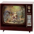 Konstsmide 4383-000 TV s Djedom Mrazom i životinjama toplo bijela, šaren<br slika