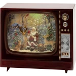 Konstsmide 4383-000 TV s Djedom Mrazom i životinjama toplo bijela, šaren<br