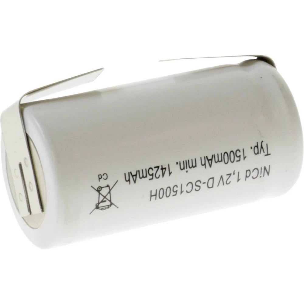 Mexcel specijalni akumulatori Sub-C NiCd 1.2 V 1500 mAh 1 kom. slika