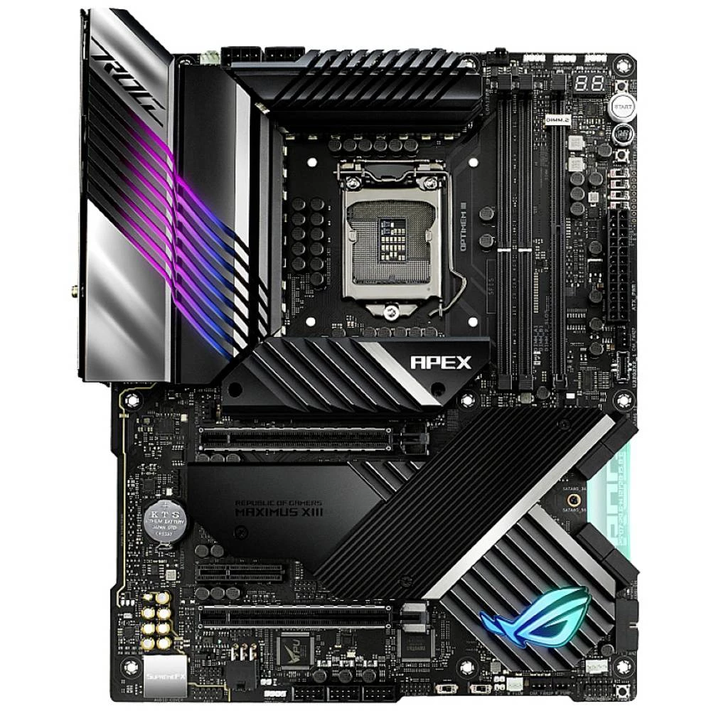 Asus ROG MAXIMUS XIII APEX matična ploča Baza Intel® 1200 Faktor oblika (detalji) ATX Set čipova matične ploče Intel® Z590 slika