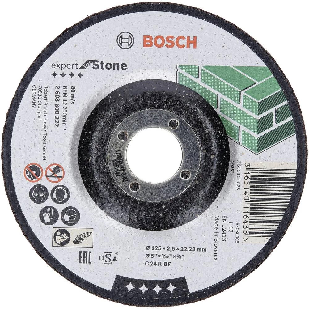 Bosch Accessories 2608600004 2608600004 rezna ploča s glavom 115 mm 22.23 mm 1 St. slika