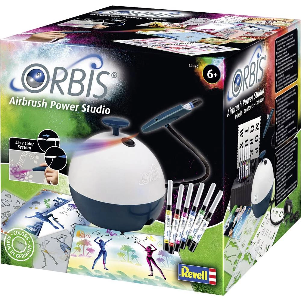 Orbis 30020 Airbrush-Set za početnike s kompresorom slika