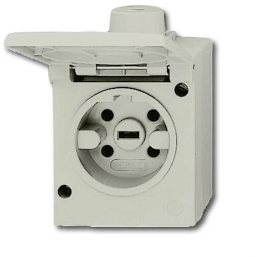 ABB 2CKA002581A0098  utičnica sa zaštitnim kontaktom   IP20 siva, svijetlosiva (RAL 7035) slika