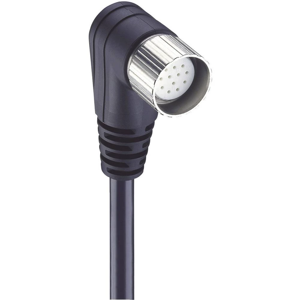 Utični konektor za senzor/aktivator, konfekcionirani M23 Konektor, kutni 11 m Broj polova: 19 Lumberg Automation 19552 RKWUE 19- slika