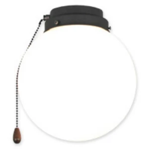 Svjetiljka za stropni ventilator CasaFan 1K GR KUGEL Opalno staklo (sjajno) slika