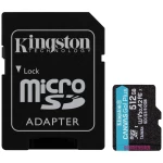 Kingston Canvas Go! Plus microsd kartica 512 GB Class 10 UHS-I uklj. sd-adapter