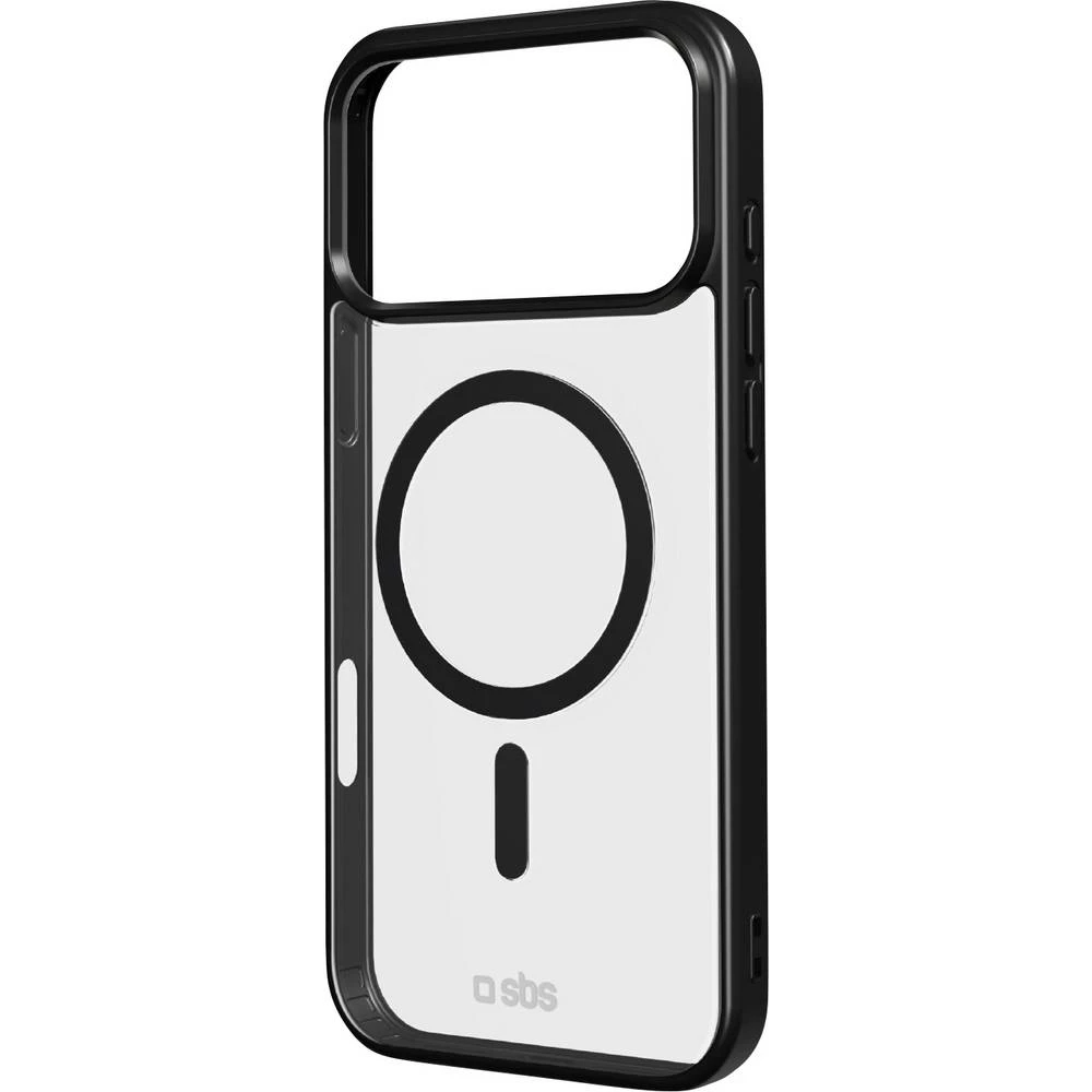 sbs mobile etui Apple iPhone 17 Pro Max prozirna, crna MagSafe kompatibilna TEMAGCOLIP1769K slika