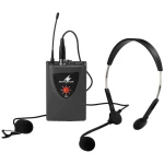 Naglavni komplet Glasovni mikrofon Monacor TXA-100HSE Način prijenosa:Bežični Prekidač