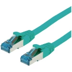 Value 21.99.1946 RJ45 mrežni kabel, Patch kabel CAT 6a S/FTP 7.00 m zelena  1 St.