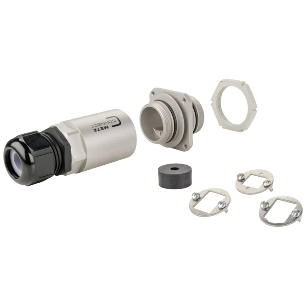 MCO IP69k zaštitno kućište za vanjsku primjenu, set čahura zid/kućište Metz Connect 14040100-E MCO IP69k slika