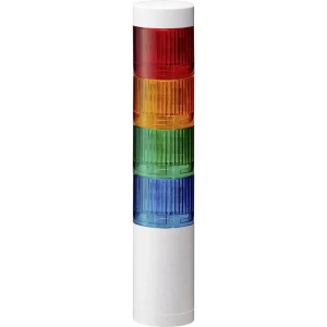 Signalni toranj LED Patlite LR5-402WJNW-RYGB 4-bojno, Crvena, Žuta, Zelena, Plava boja 4-bojno, Crvena, Žuta, Zelena, Plava boja slika