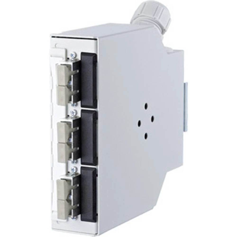 Razdjelnik za spajanje svjetlovoda Metz Connect 150240C20310E Siva (RAL 7032) slika