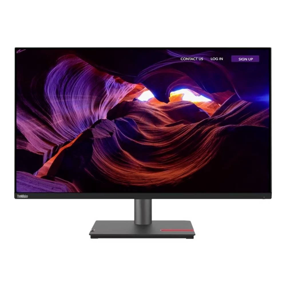 Lenovo TS/ThinkVision P32p-30 LED zaslon 80 cm (31.5 palac) Energetska učinkovitost 2021 F (A - G) 3480 x 2160 piksel UHD 4 ms DisplayPort, audio line-out, HDMI™, USB 3.2 (gen. 1), Thunderbolt 4, R... slika