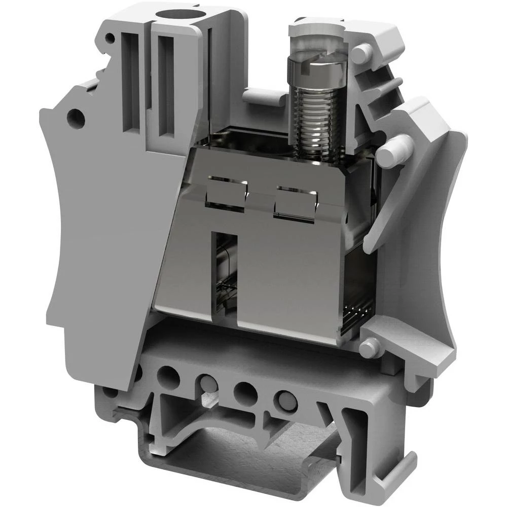 Prolazna stezaljka 15.2 mm Vijak Siva Degson PC35-01P-11-00AH 1 ST slika