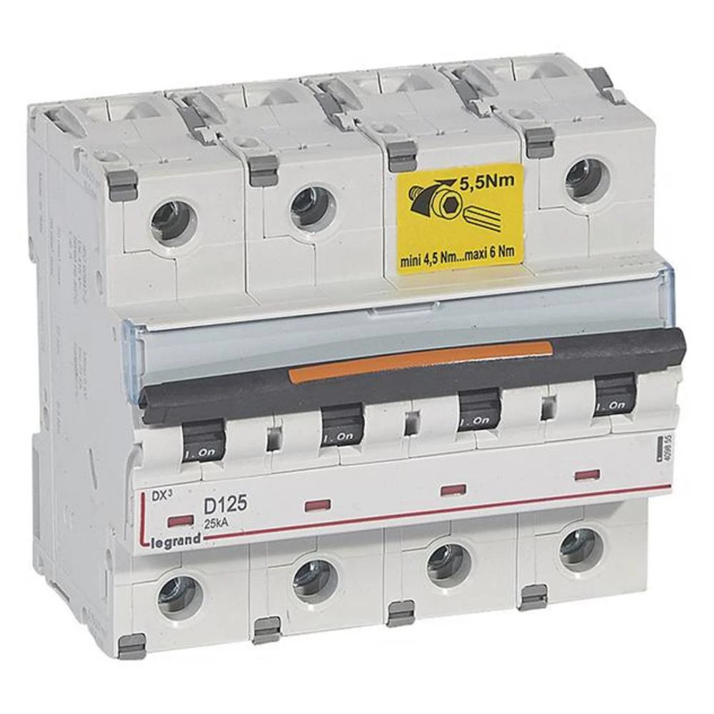 <br>  <br>  Legrand<br>  <br>  409855<br>  <br>  Legrand 409855<br>  <br>  zaštitna sklopka za vodove<br>  <br>  <br>  <br>  <br>  <br>  <br>  <br>  <br>  <br>  125 A<br>  <br>  <br>  <br>  4 slika