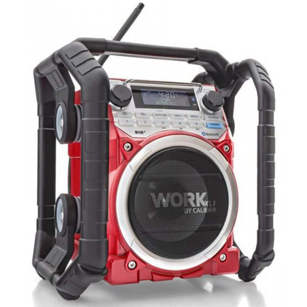 DAB+ (1012) Radio za gradilište Caliber Audio Technology WORKXL1 AUX, Bluetooth, UKW Funkcija punjenja baterije, Vodootporan, Ot slika