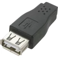 Renkforce USB 2.0 adapter [1x ženski konektor USB 2.0 tipa a - 1x ženski konektor USB 2.0 tipa mini b] RF-4780816 slika