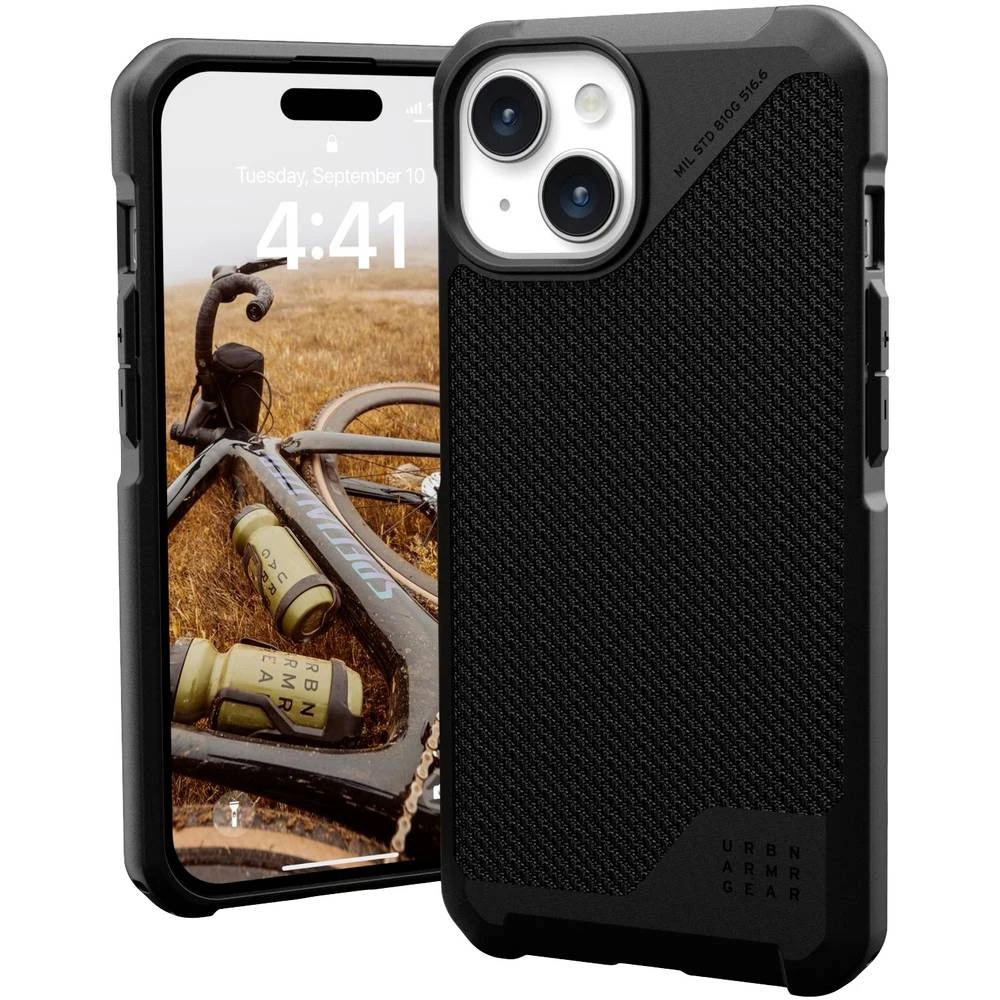 Urban Armor Gear Metropolis LT MagSafe stražnji poklopac za mobilni telefon Apple iPhone 15 kevlar® slika