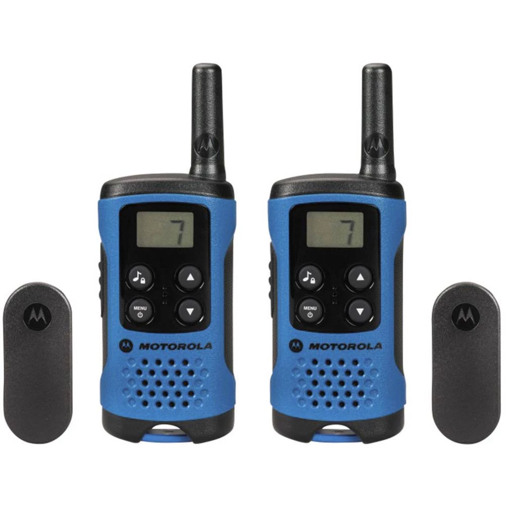 Motorola 188035 PMR T41-PMR radijska stanica, plava, 2-djelni komplet slika