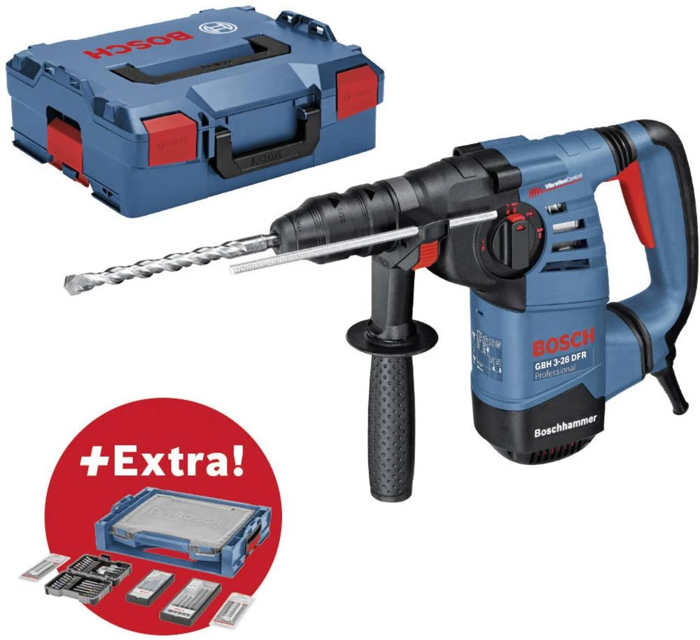 Bosch Professional GBH 3-28 DFR+68AS SDS-Plus-Akumulatorski čekić 800 W Uklj. kofer slika