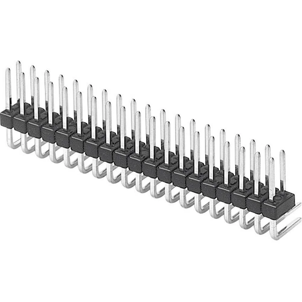 W & P Products standardna letva s muškim kontaktima Broj redova: 2 Broj polova po redu: 4 947-13-008-00 1 St.