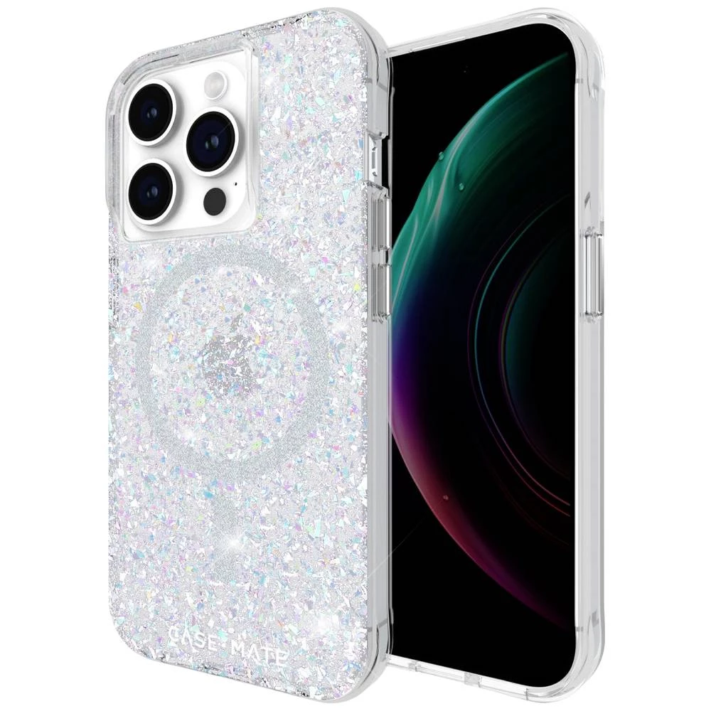 CASEMATE Twinkle MagSafe stražnji poklopac za mobilni telefon Apple iPhone 15 Pro stardust, svjetlucavi efekt slika