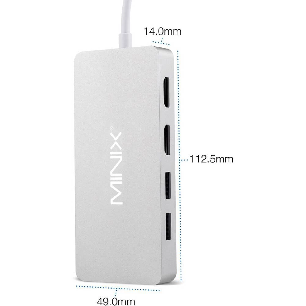 Minix Stanica za punjenje prijenosnog računala Prikladno za marku: Apple MacBook Uklj. funkcija punjenja slika