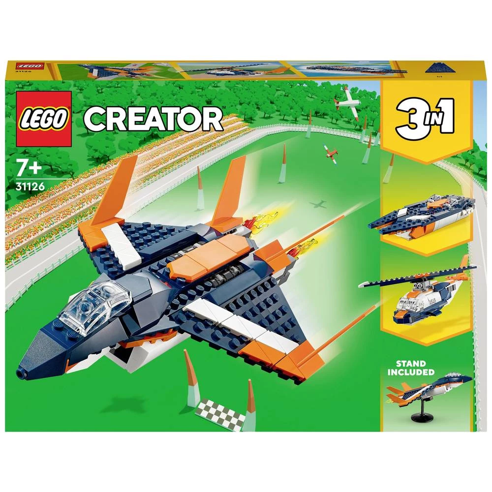 31126 LEGO® CREATOR nadzvučni mlaznjak slika