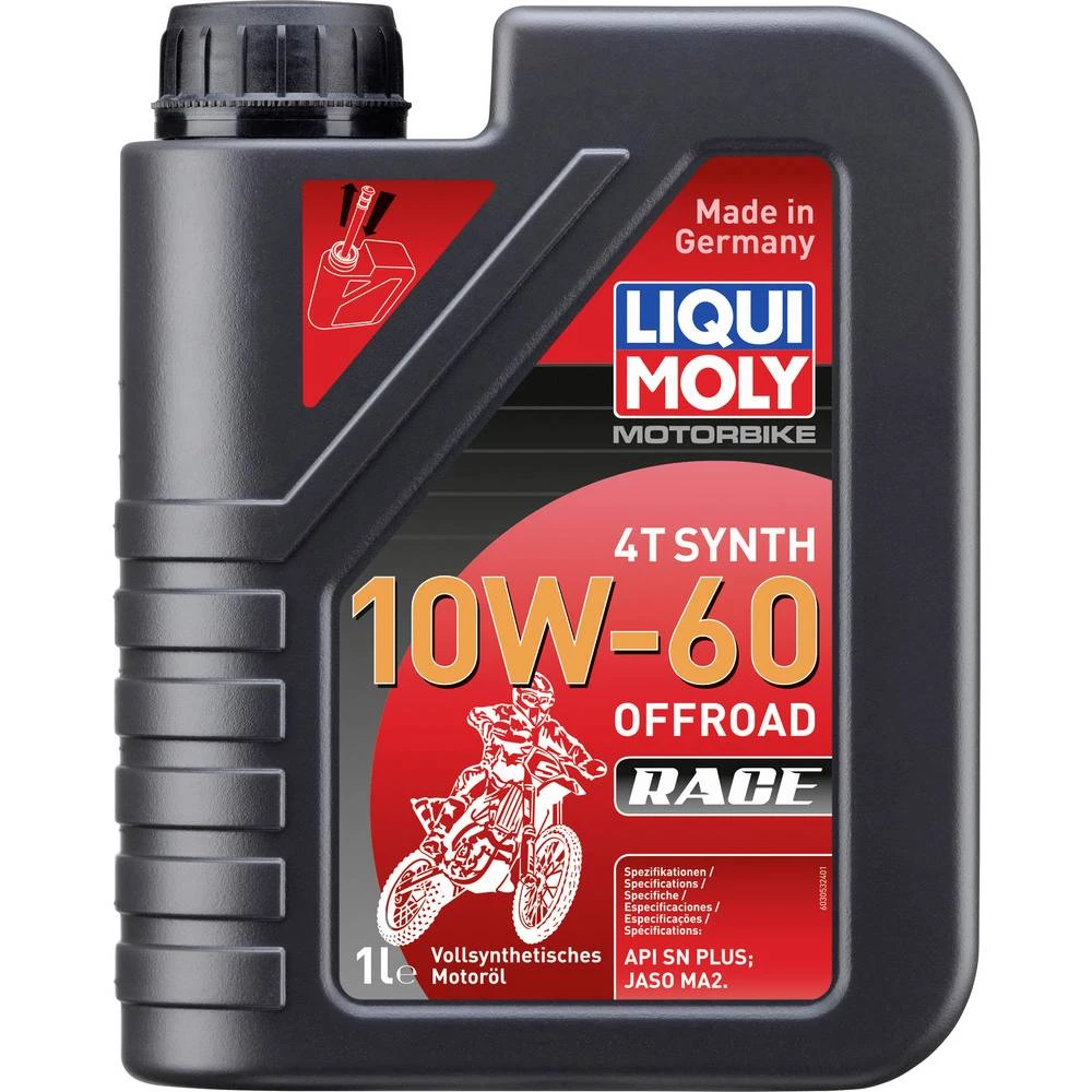 Liqui Moly Motorbike 4T Synth 10W-60 Offroad Race 3053 ulje za 4-taktne motore 1 l slika