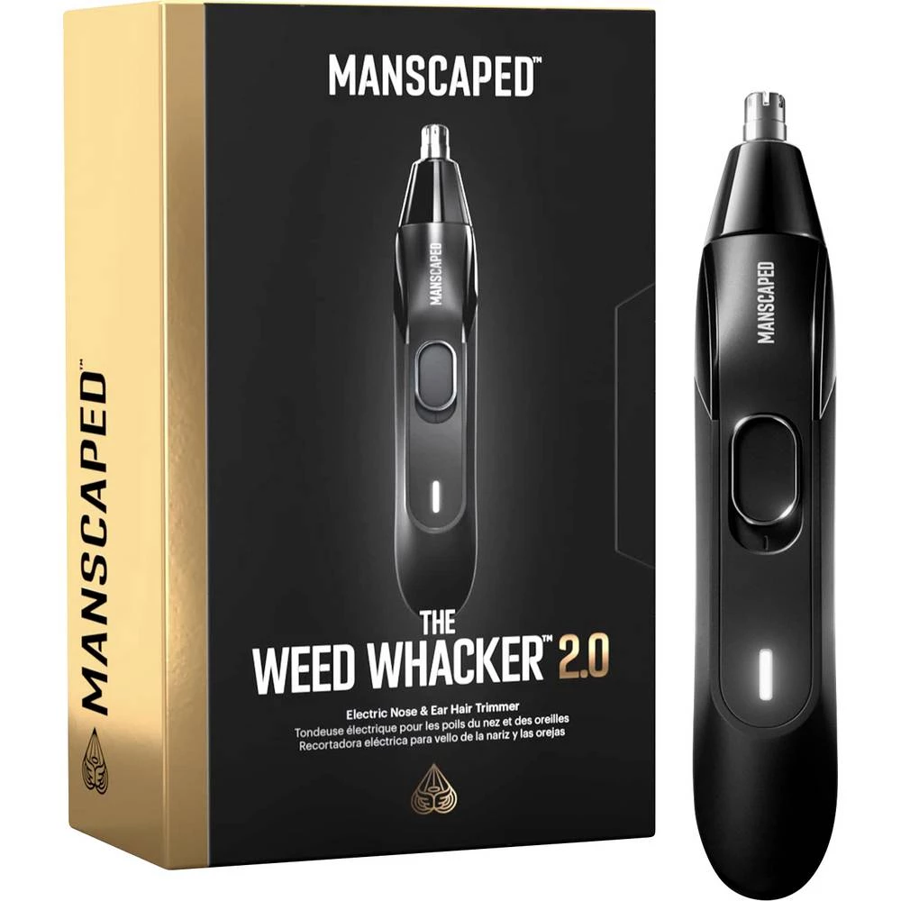 MANSCAPED Weed Wacker 2.0 aparat za odstranjivanje dlačica u nosu i ušima crna slika