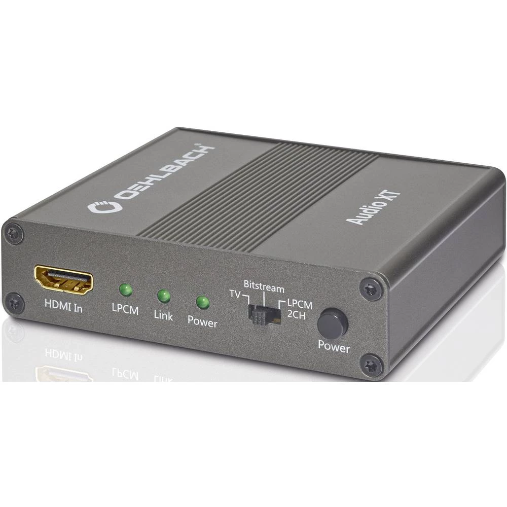 AV Pretvarač [HDMI - Toslink, Utičnica] 4096 x 2160 piksel Oehlbach Audio XT slika