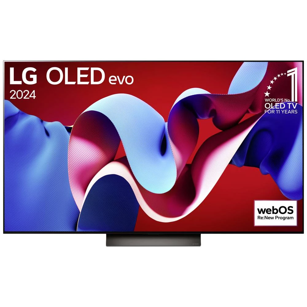 LG Electronics OLED65C47LA 4K OLED evo TV OLED-TV 165 cm 65 palac Energetska učinkovitost 2021 F (A - G) ci+, dvb-c, dvb slika
