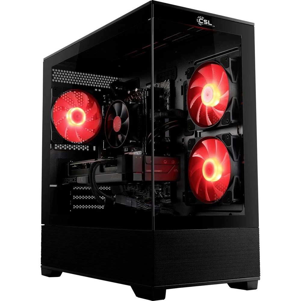 CSL Computer Gaming pc Gaming PC M11830H AMD Ryzen 7 8700F 5 GHz 32 GB RAM 1000 GB SSD Nvidia GeForce RTX™ 5070 12 GB GD slika