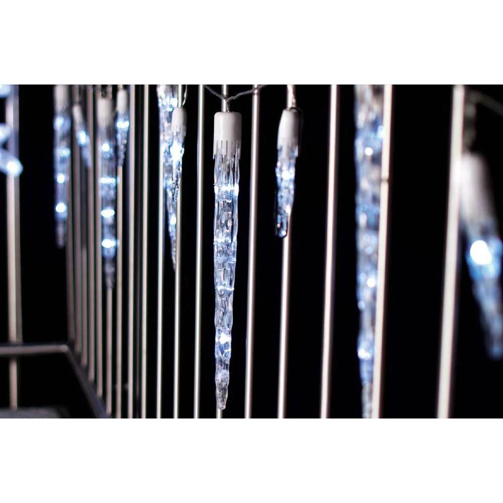 Hellum 564440 Svjetlosni lanac s motivom Ledenica Vani strujni pogon LED Neutralno-bijela Osvjetljena duljina: 4.96 m slika