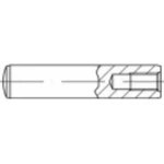 TOOLCRAFT TO-9979344 cilindrični zatik (Ø x D) 16 mm x 80 mm M8 čelik 50 St.