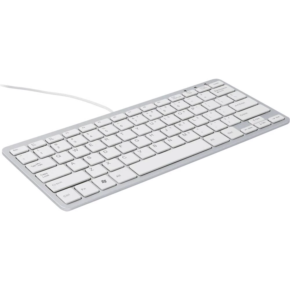 USB tipkovnica R-GO Tools Compact Crna Ergonomski slika