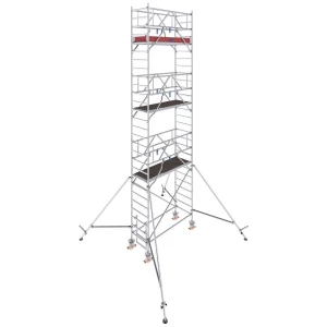 Krause 776051 FahrGerüst aluminij na roli mobilna Radna visina (maks.): 8.30 m srebrna 205 kg slika