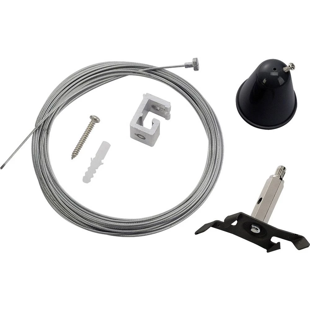 Visokonaponski sustav šina-komponente SLV 175170 Crna slika