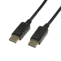 LogiLink DisplayPort priključni kabel DisplayPort utikač, DisplayPort utikač 5.00 m crna CV0074  DisplayPort kabel slika