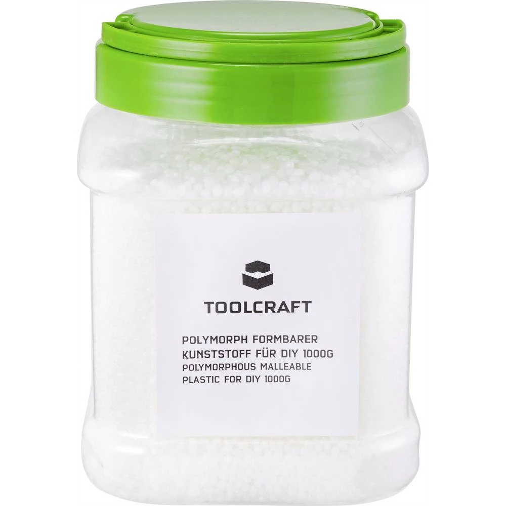 TOOLCRAFT Polymorph perlice za modeliranje 1000 g slika