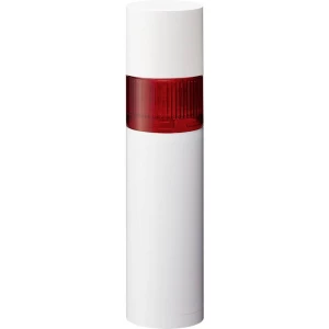 Signalni toranj LED Patlite LR6-1M2WJBW-R Crvena Crvena Žmigavac, Stalno svjetlo, Stalni ton, Jedan ton, Više tonova, Pulsni ton slika