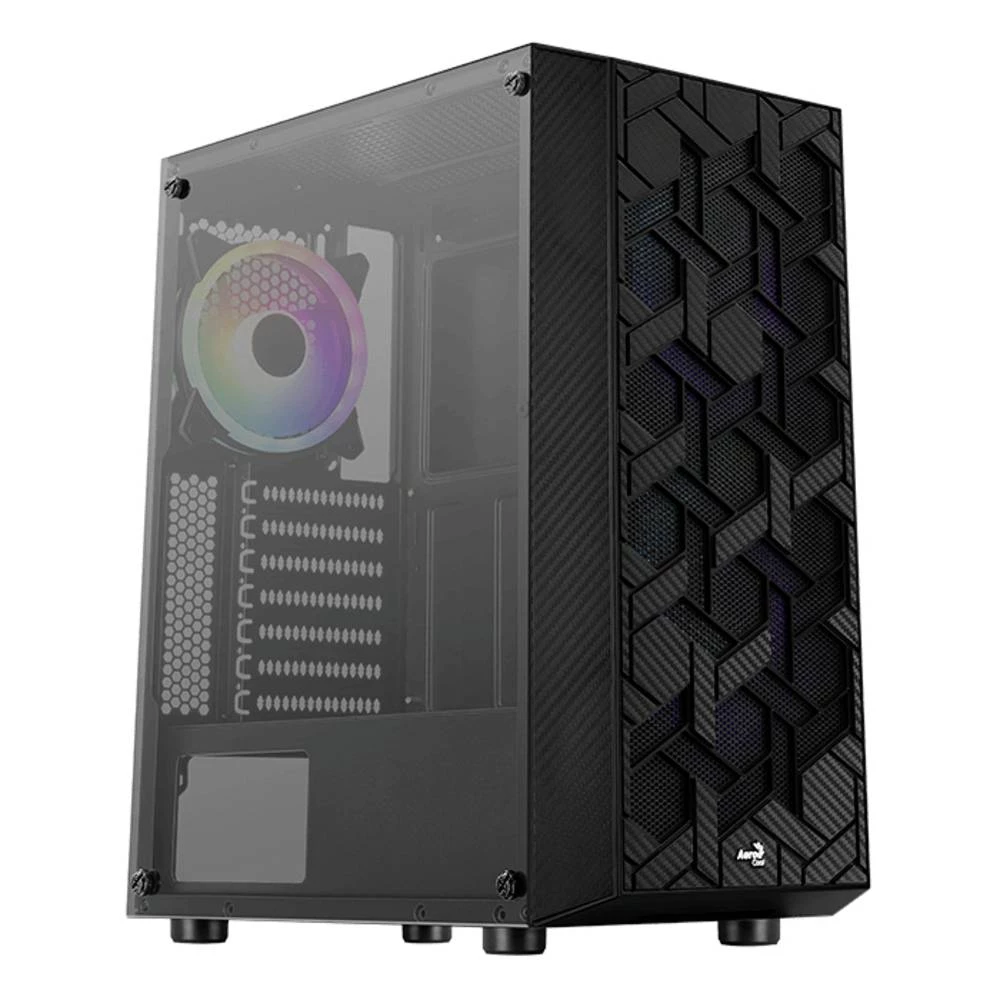 AeroCool Hive-G-BK-v1 midi-tower kućište za računala slika